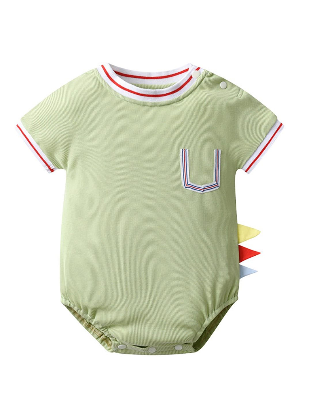 

StyleCast x Revolte Infants Cotton Bodysuit, Green