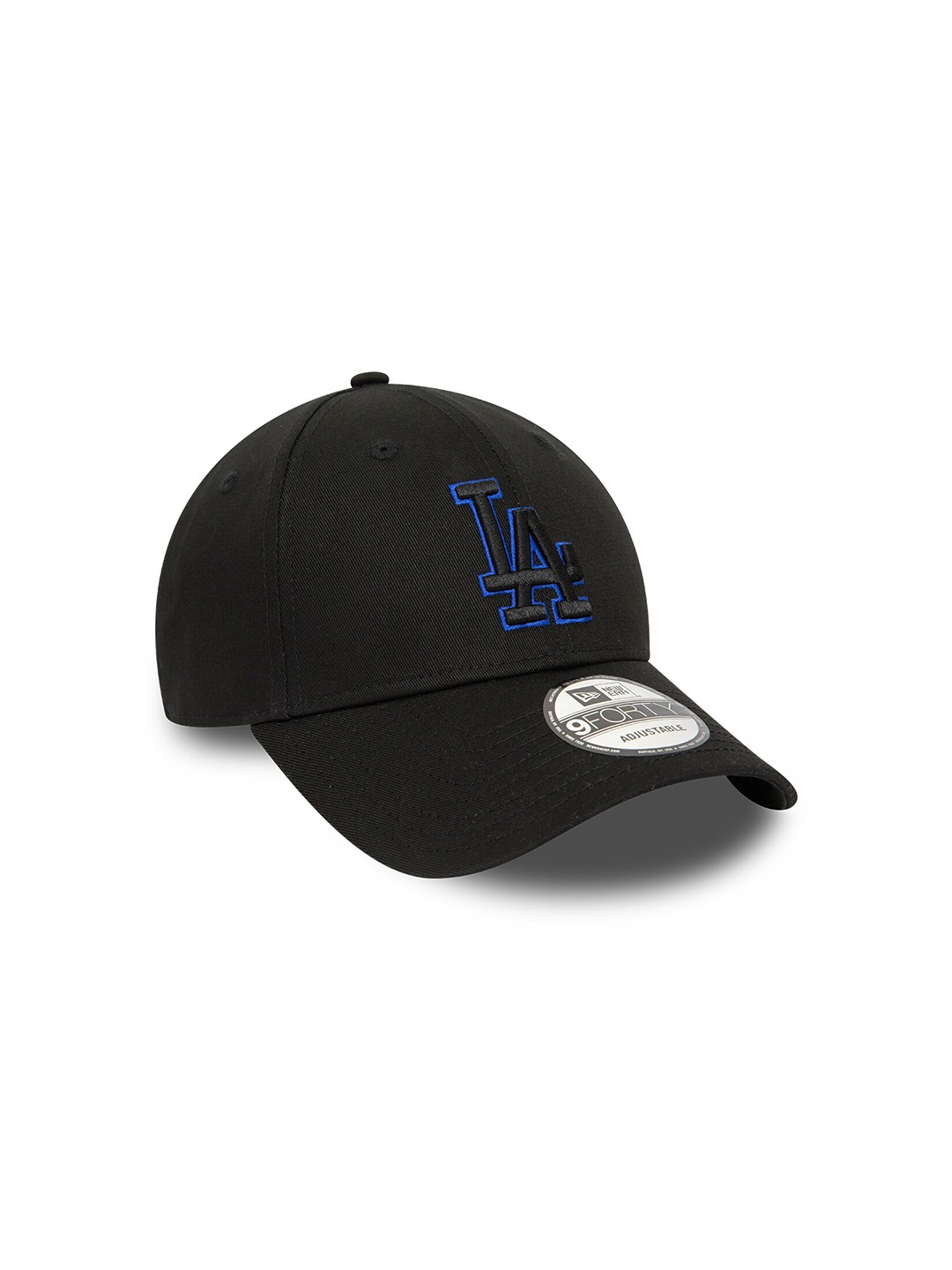 

New Era Unisex Embroidered Pure Cotton Baseball Cap, Black