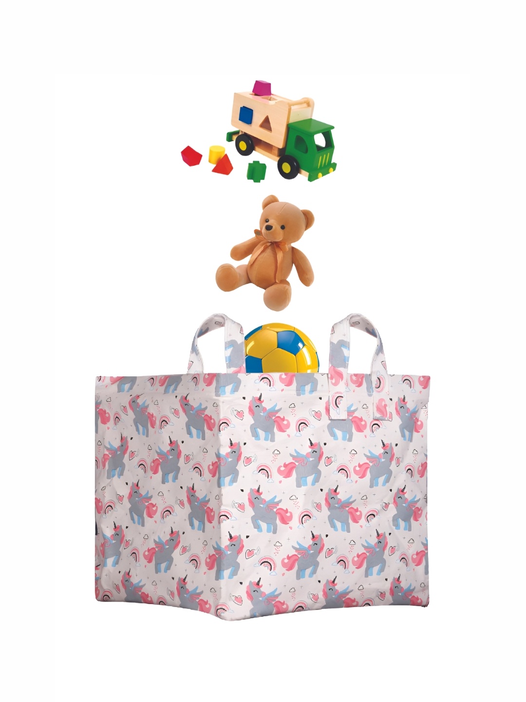 

Polka Tots White & Grey Printed Water Resistant Multi-Utility Organisers