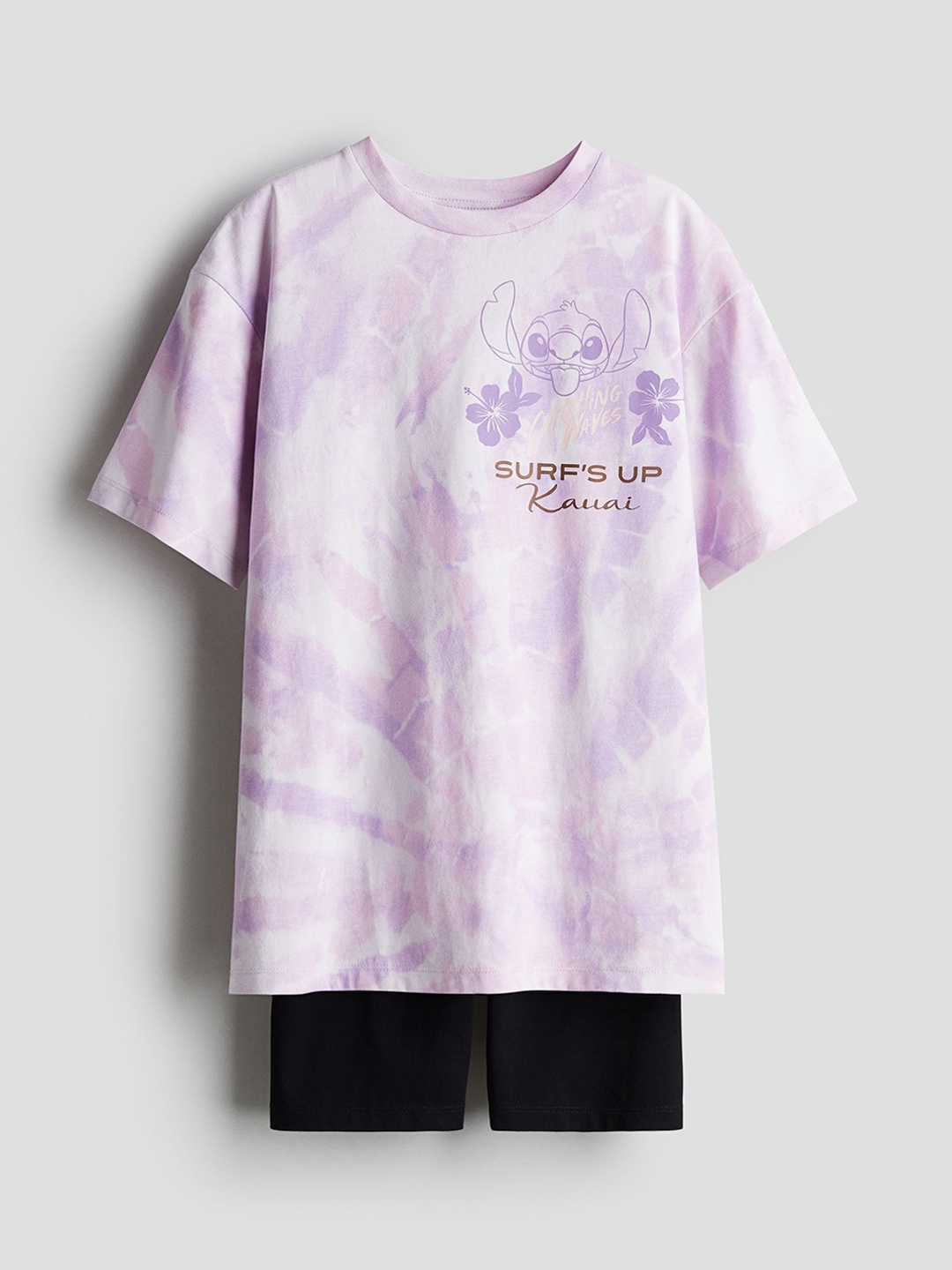 

H&M Girls 2-Piece Printed Set, Purple