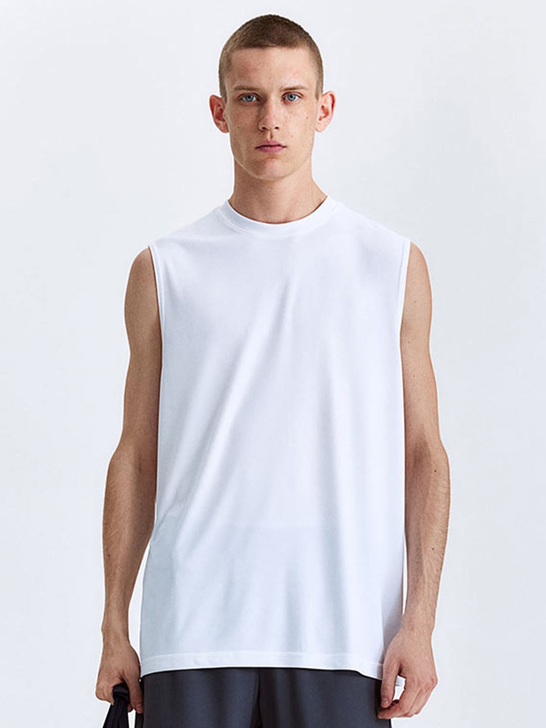 

H&M DryMove 2-Pack Sports Vest Tops, Grey