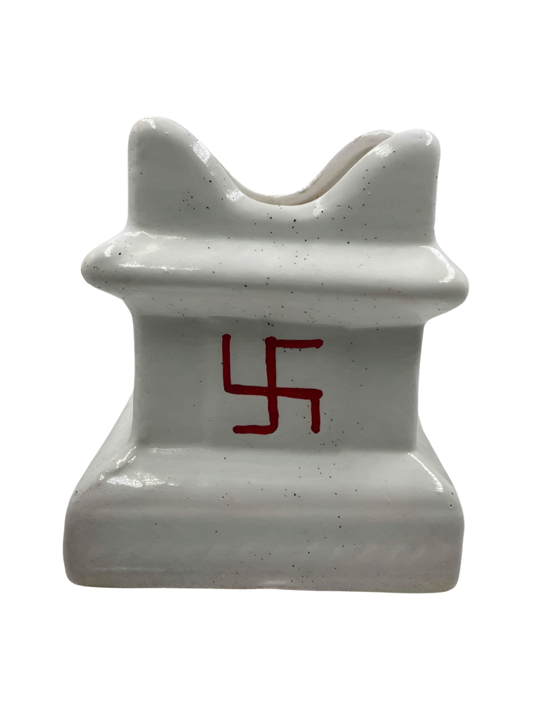 

INDIA MEETS INDIA White Ceramic Tulsi Planter