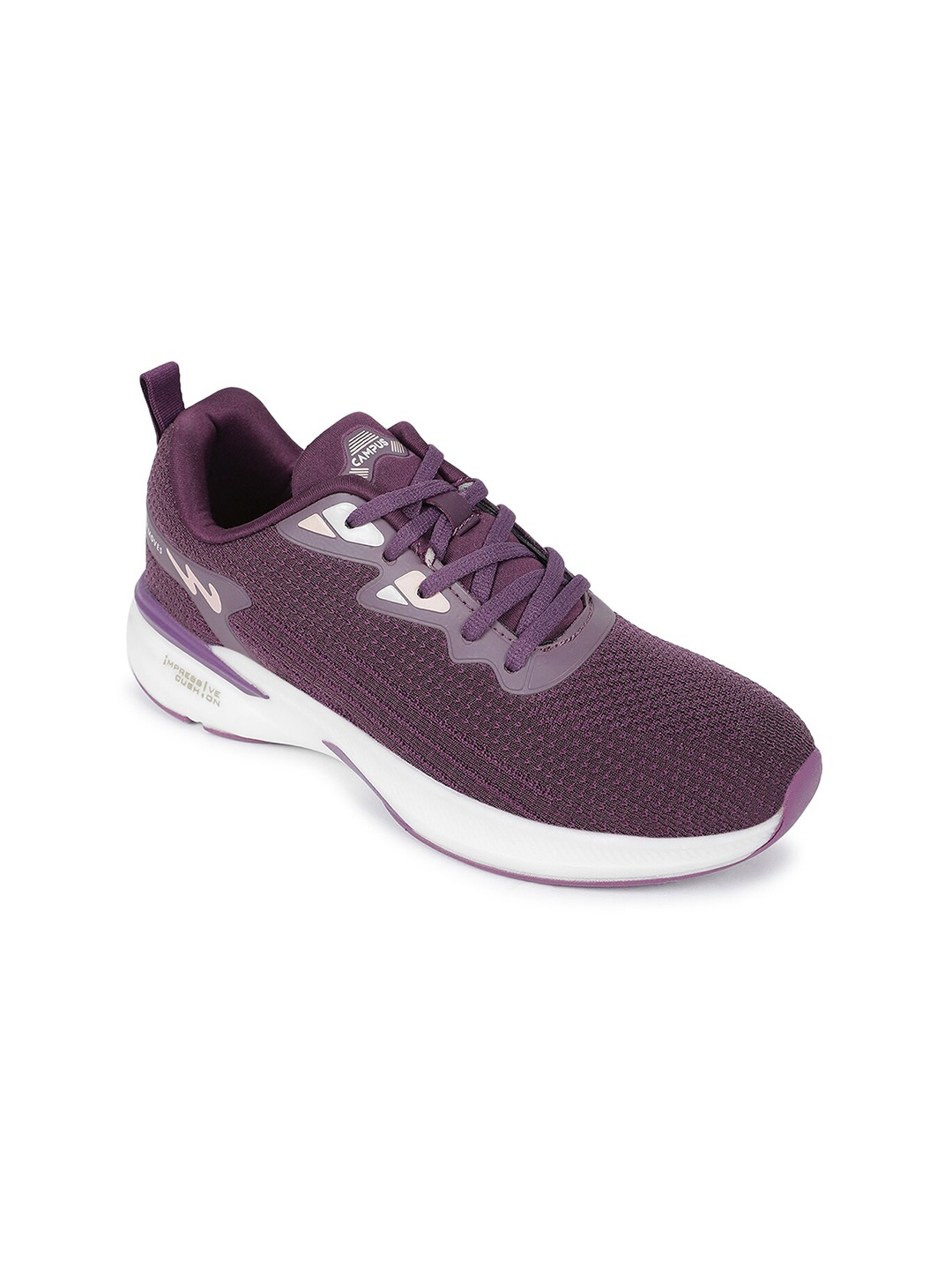 

Campus Women Mesh Running Shoes, Violet