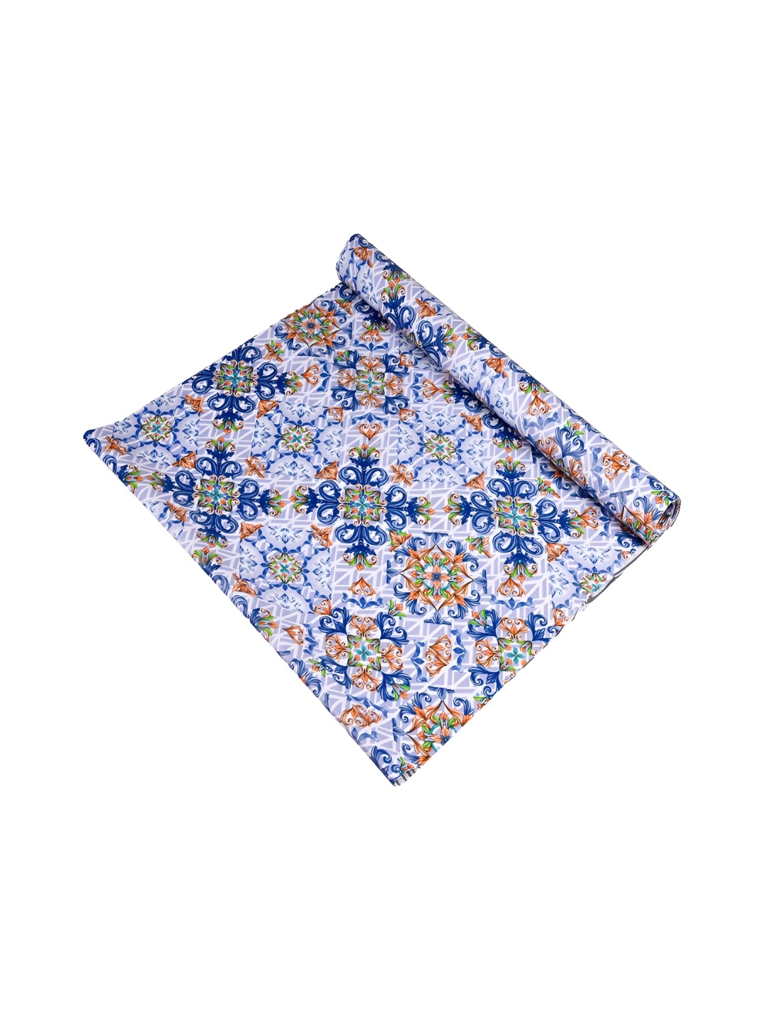 

Kuber Industries Blue Printed Regular Multi-Utility Shelf Liner