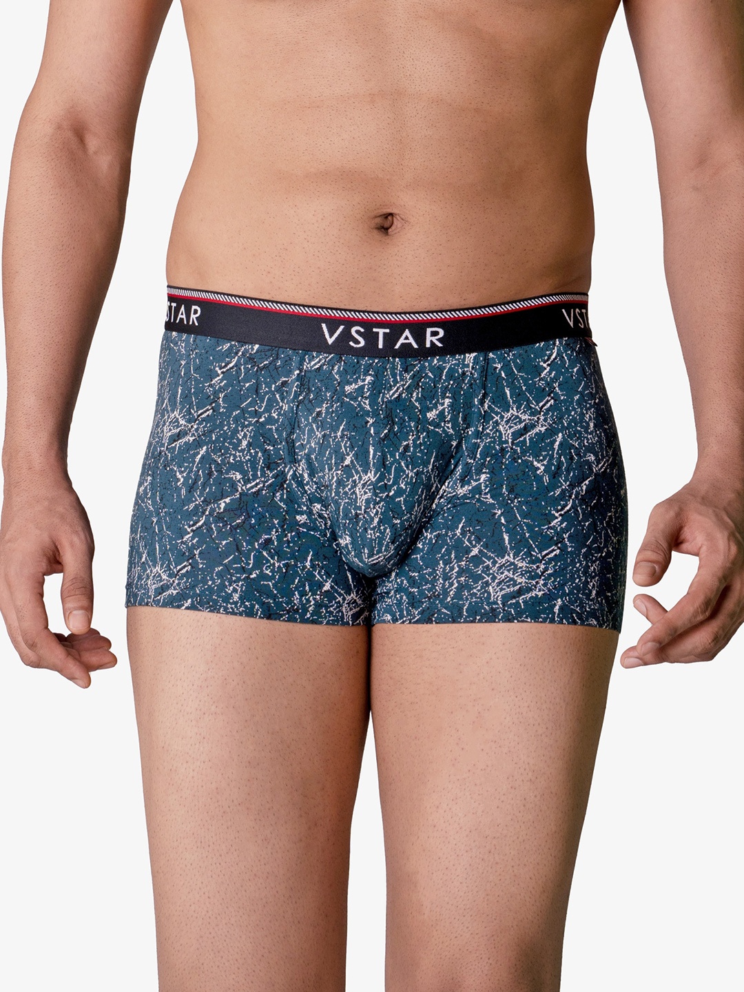 

VStar Abstract Printed Breathability Cotton Trunk SG 03-CHINA_BLUE