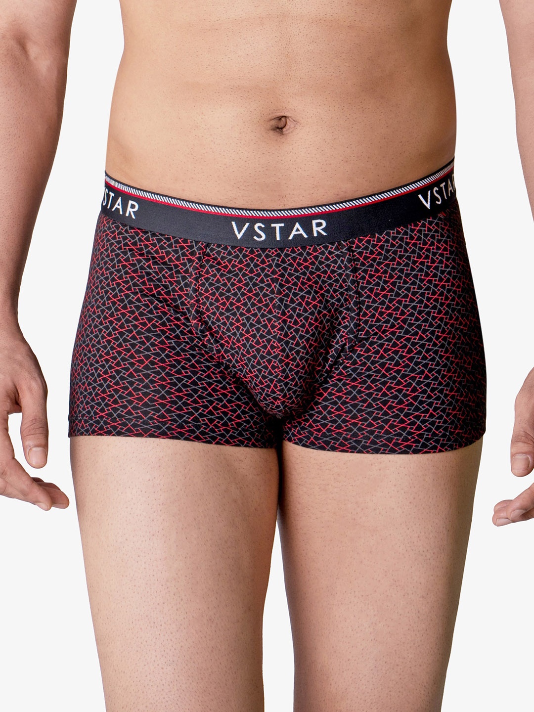 

VStar Geometric Printed Breathability Trunks SG 03-JET_BLACK