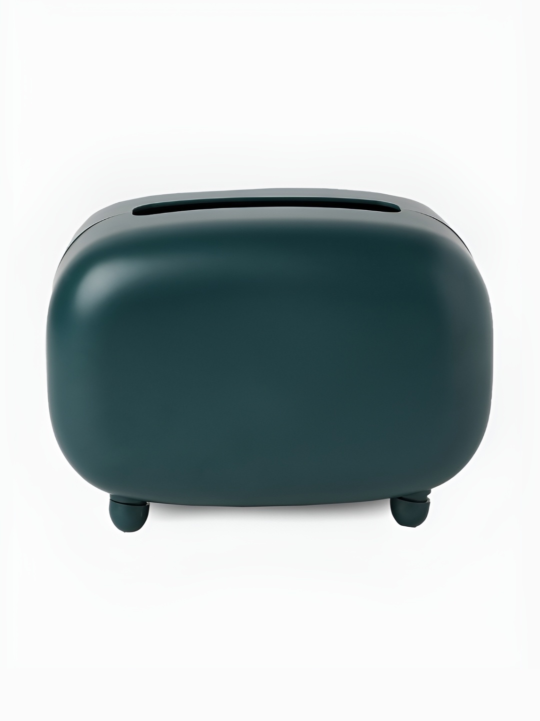 

Bonhomie Green Oval Shaped Tissue Holder