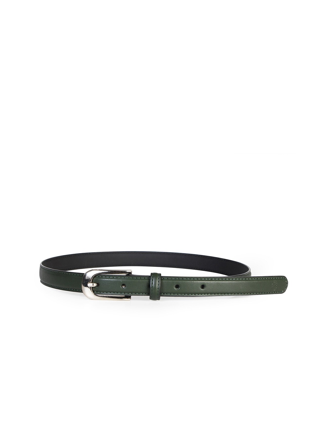 

Bonjour Women Leather Belt, Green