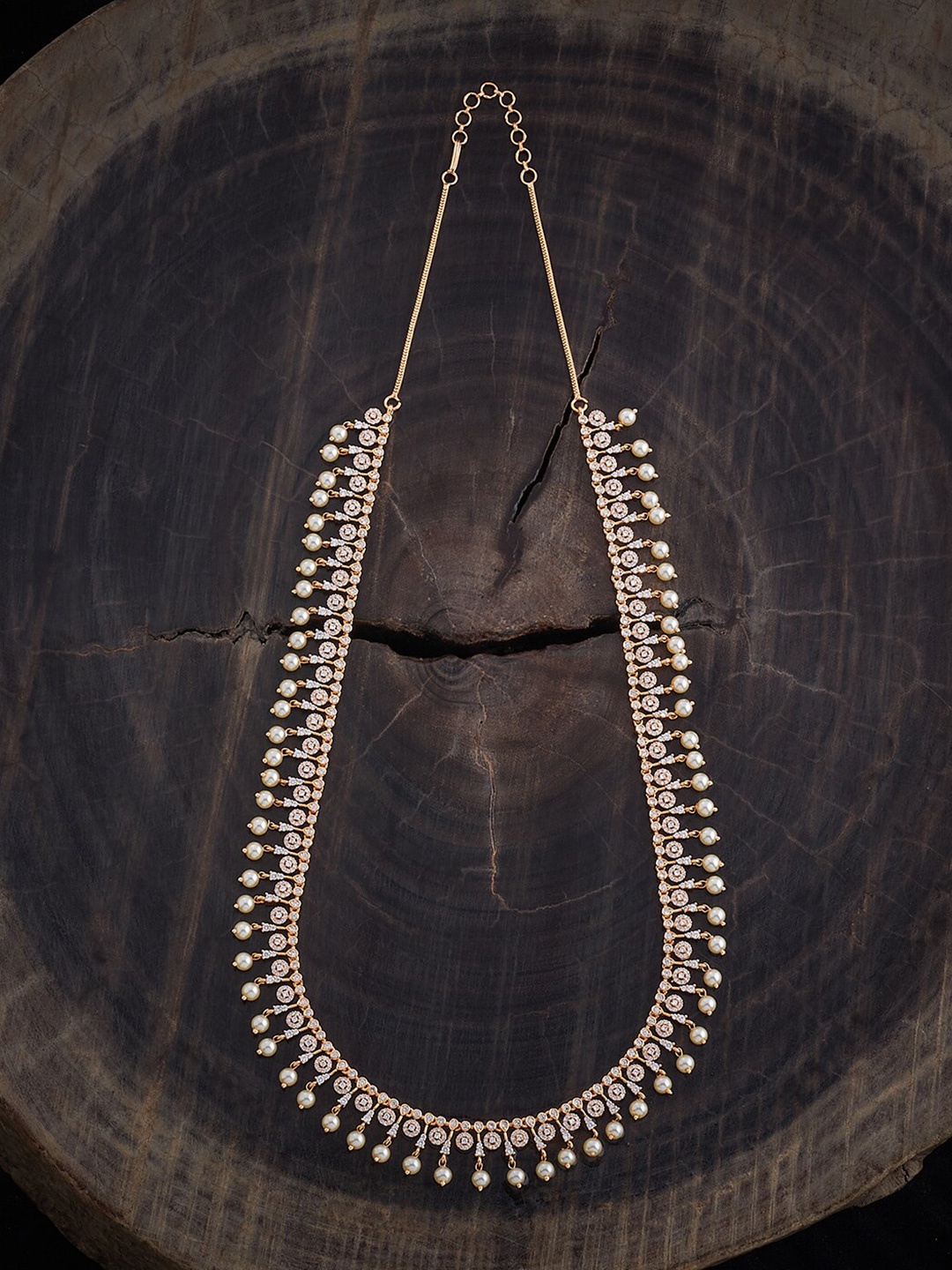 

Kushal's Fashion Jewellery Copper Gold-Plated Necklace