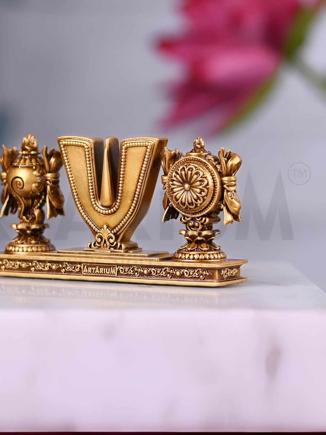 

Artarium LLP Gold-Toned Religious Figurine Showpiece