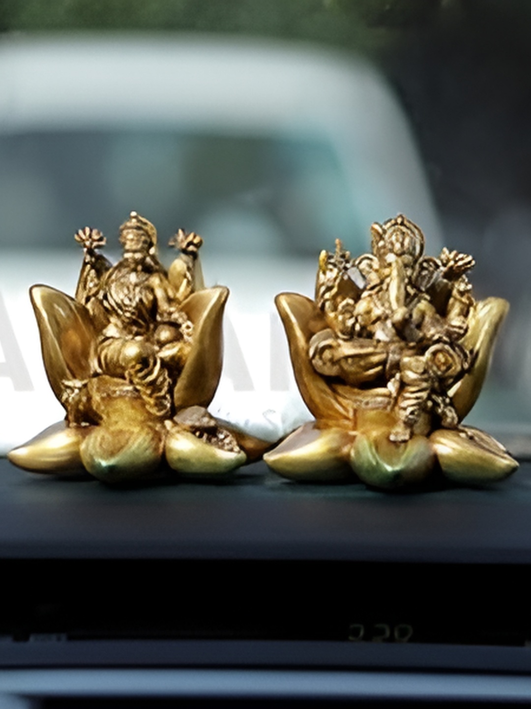 

Artarium LLP Gold-Toned Religious Figurine Showpiece