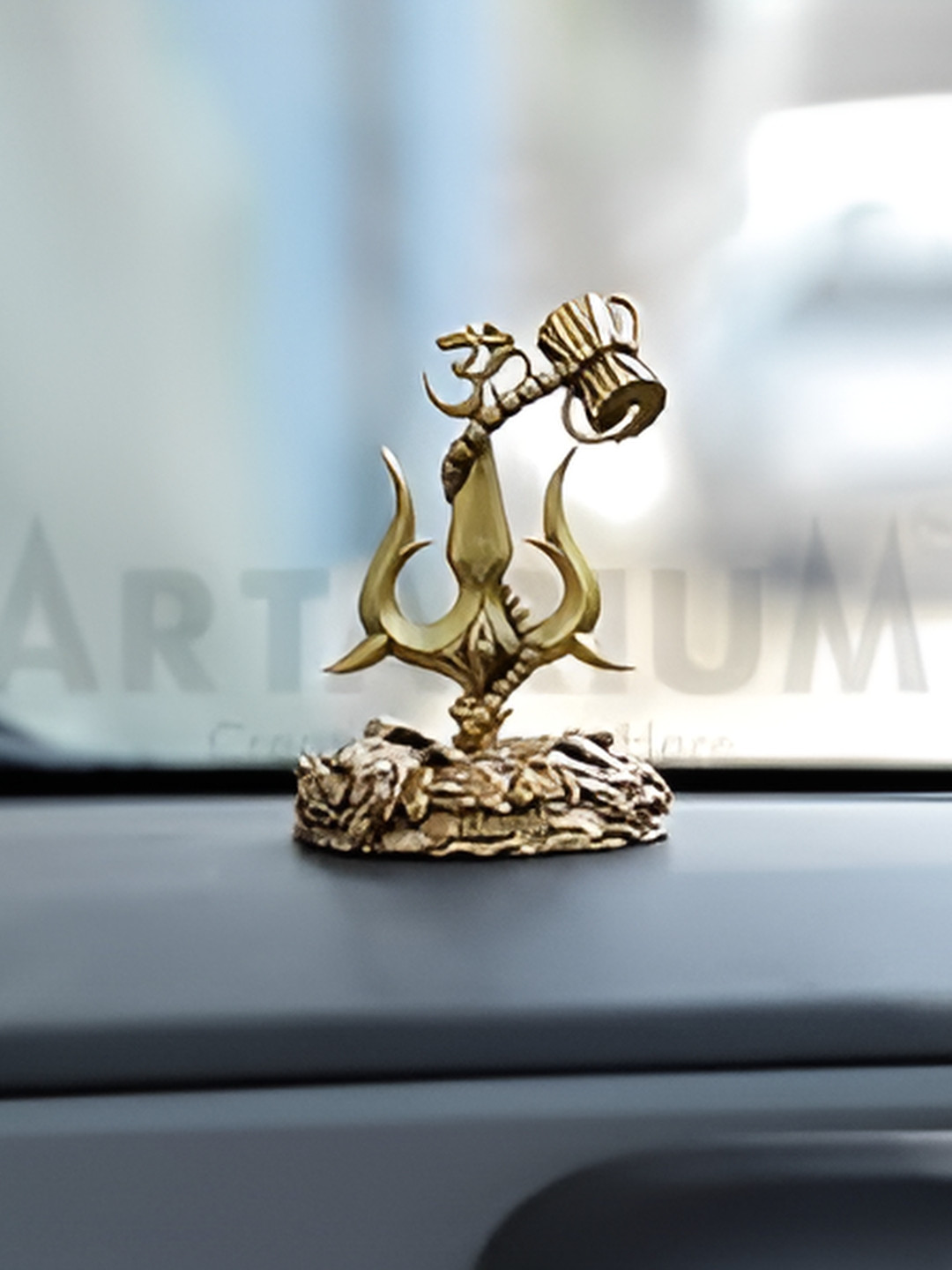 

Artarium LLP Gold-Toned Religious Figurine Showpiece