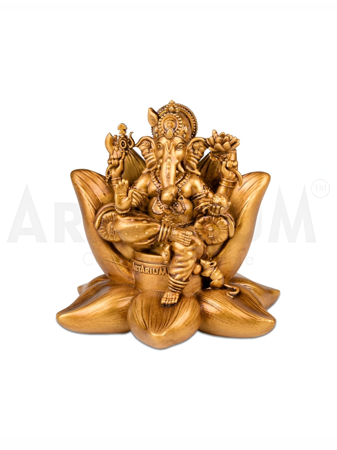 

Artarium LLP Gold-Toned Religious Figurine Showpiece