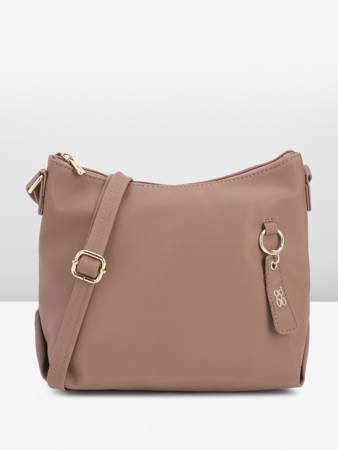 

Baggit Structured Hobo Bag, Mauve