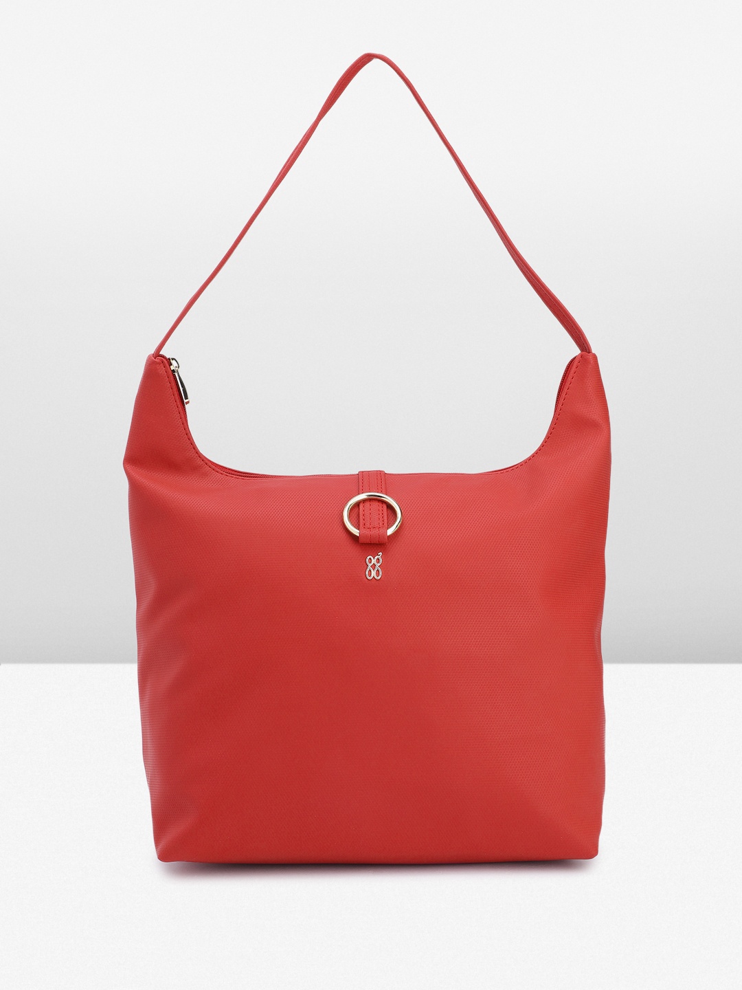 

Baggit Structured Hobo Bag, Red