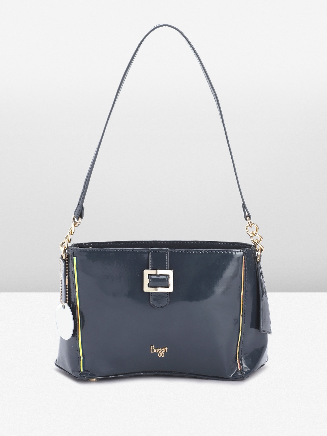 

Baggit Structured Shoulder Bag, Blue