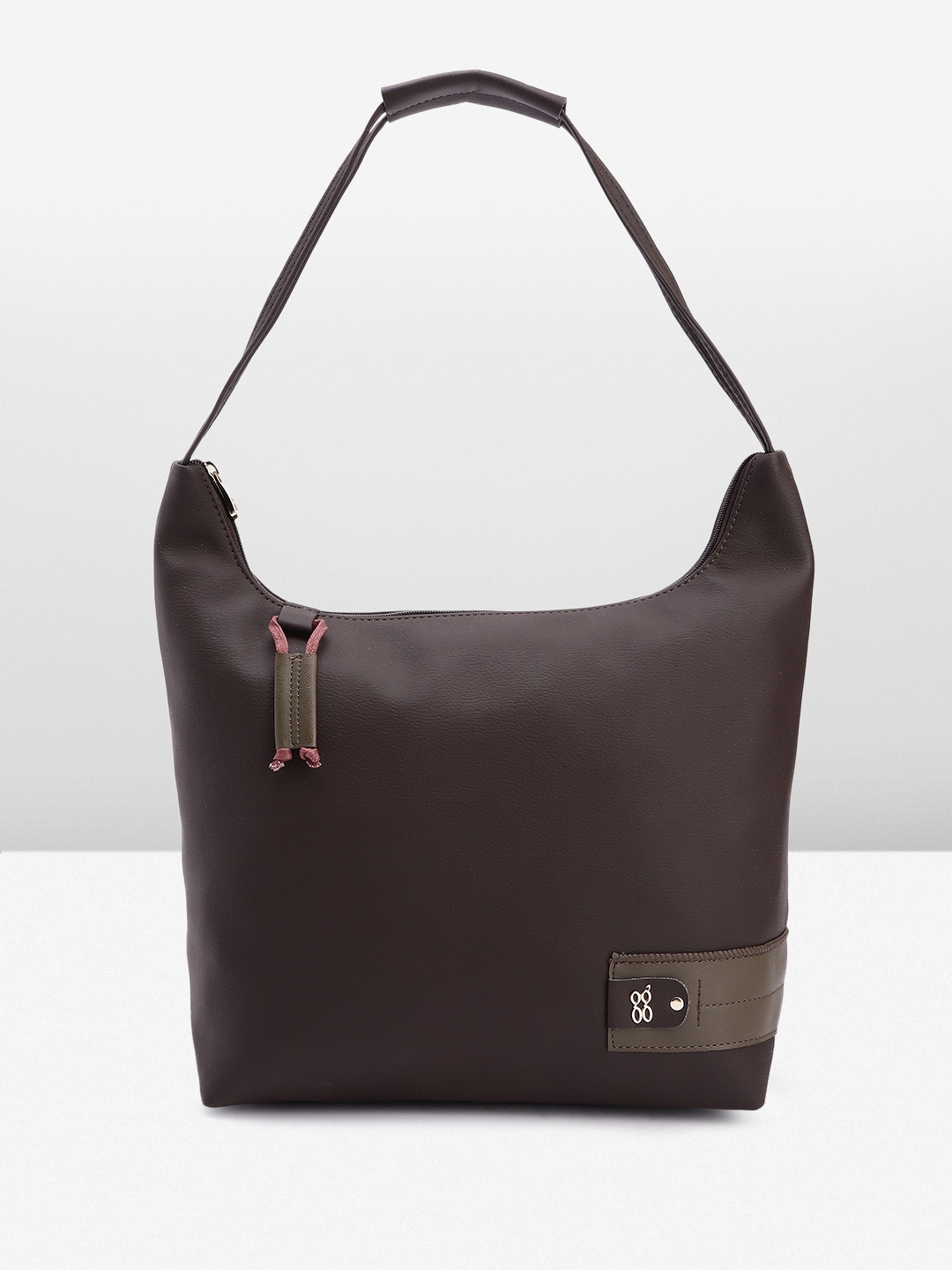 

Baggit Structured Hobo Bag, Brown