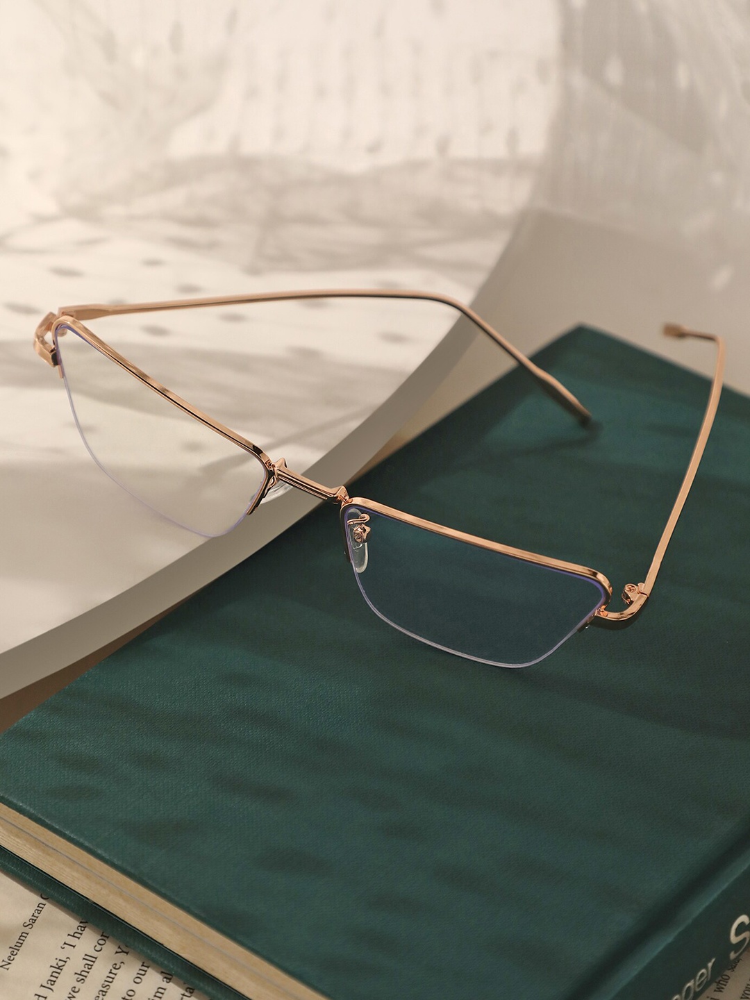 

LULU & SKY Women Square Sunglasses ST-9317, Transparent