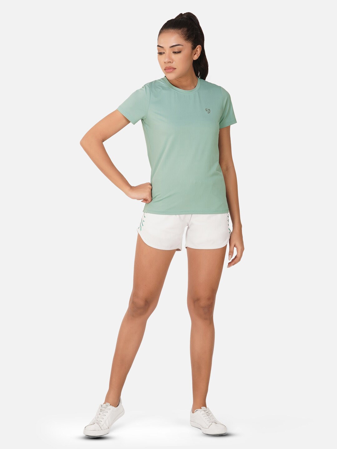 

SG Round Neck Sports T-shirt, Grey