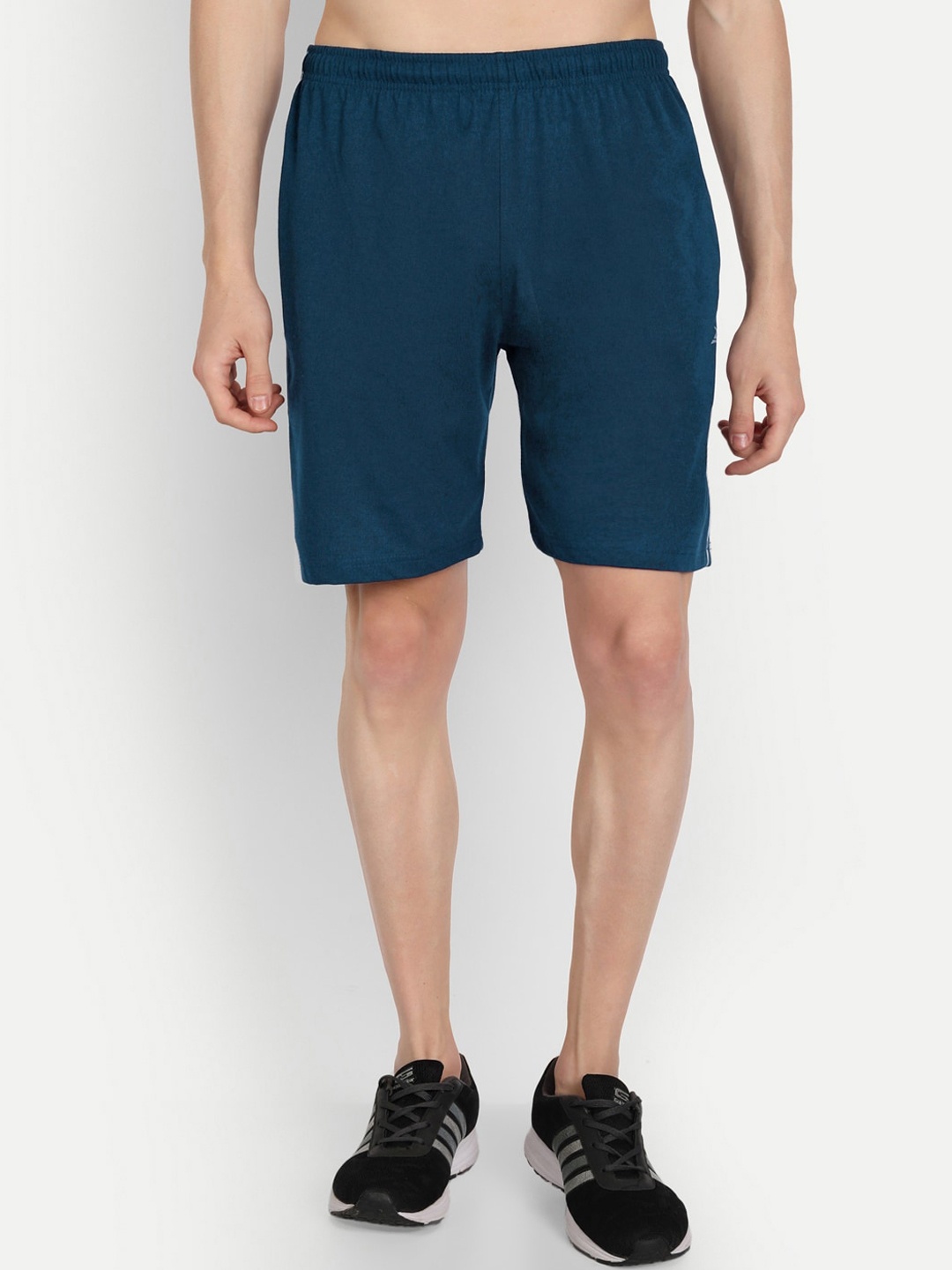 

ZEFFIT Men Mid-Rise Sports Shorts, Blue