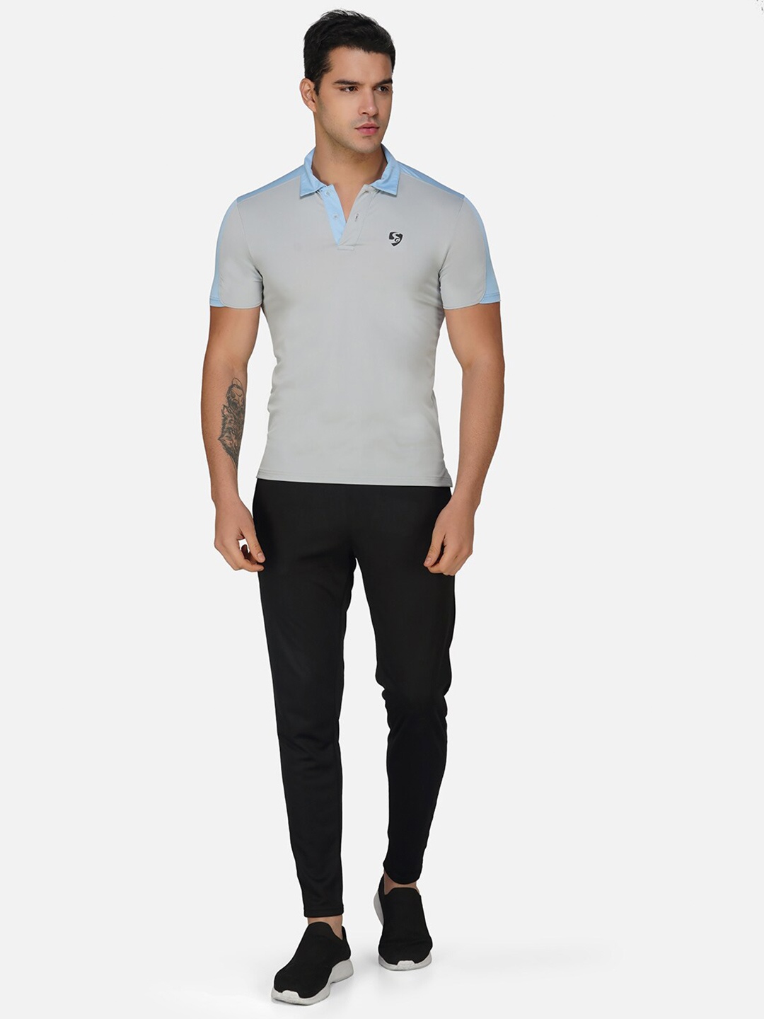 

SG Polo Collar Sports T-shirt, Grey