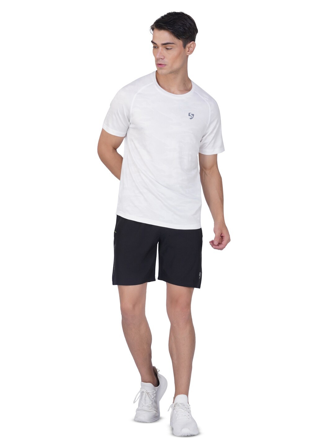 

SG Round Neck Short Sleeves T-shirt, White