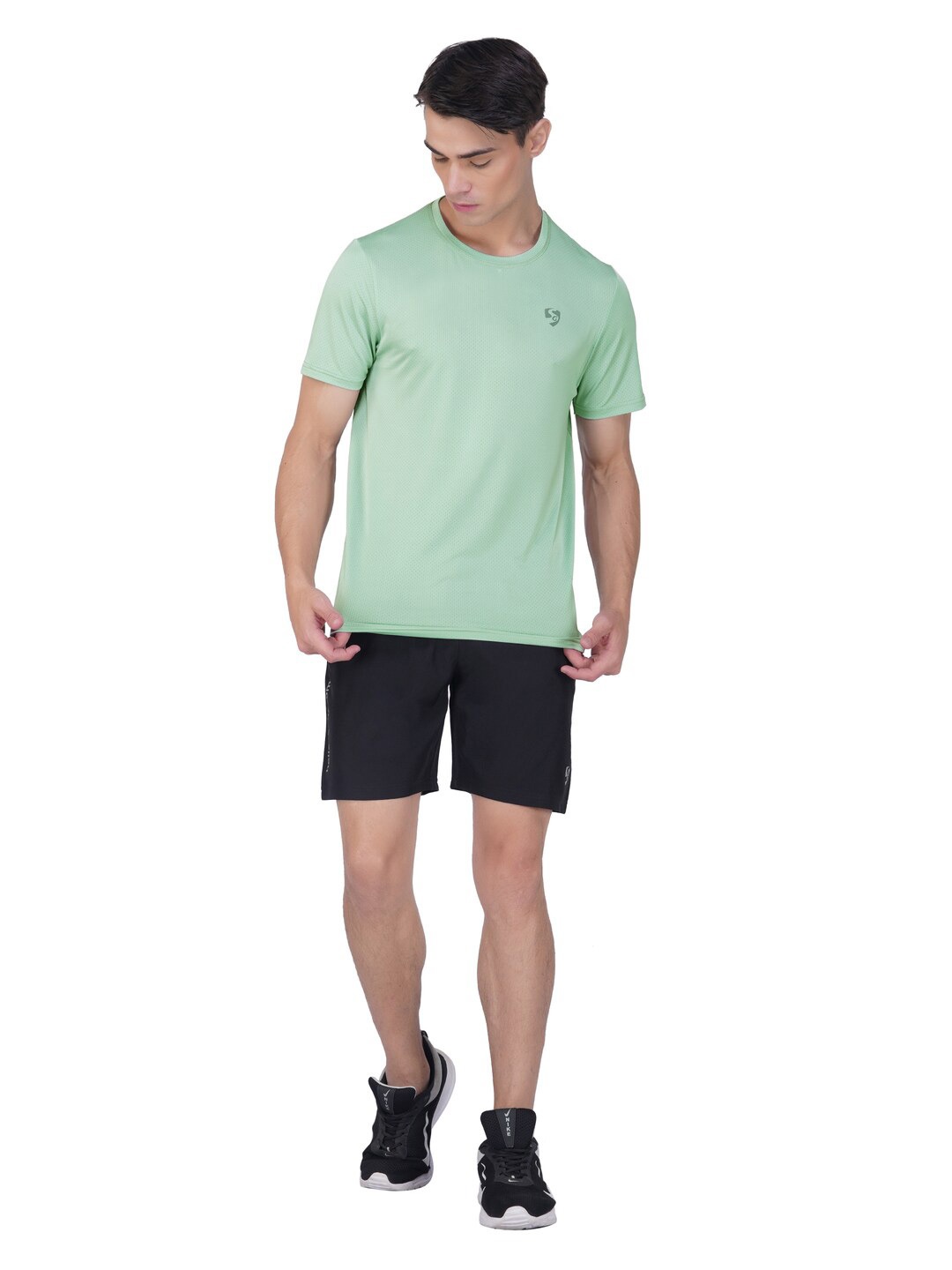 

SG Round Neck Short Sleeves T-shirt, Green