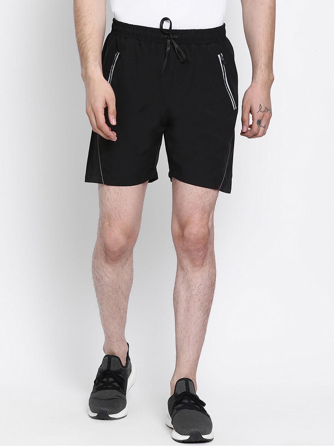 

PERFKT-U Men Rapid-Dry Training or Gym Sports Shorts, Black