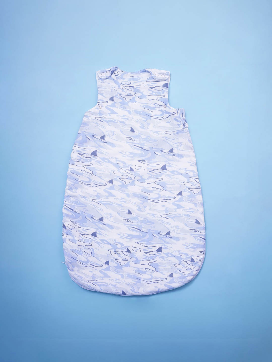 

Fancy Fluff Infant Boys Printed Baby Sleeping Bag, Blue