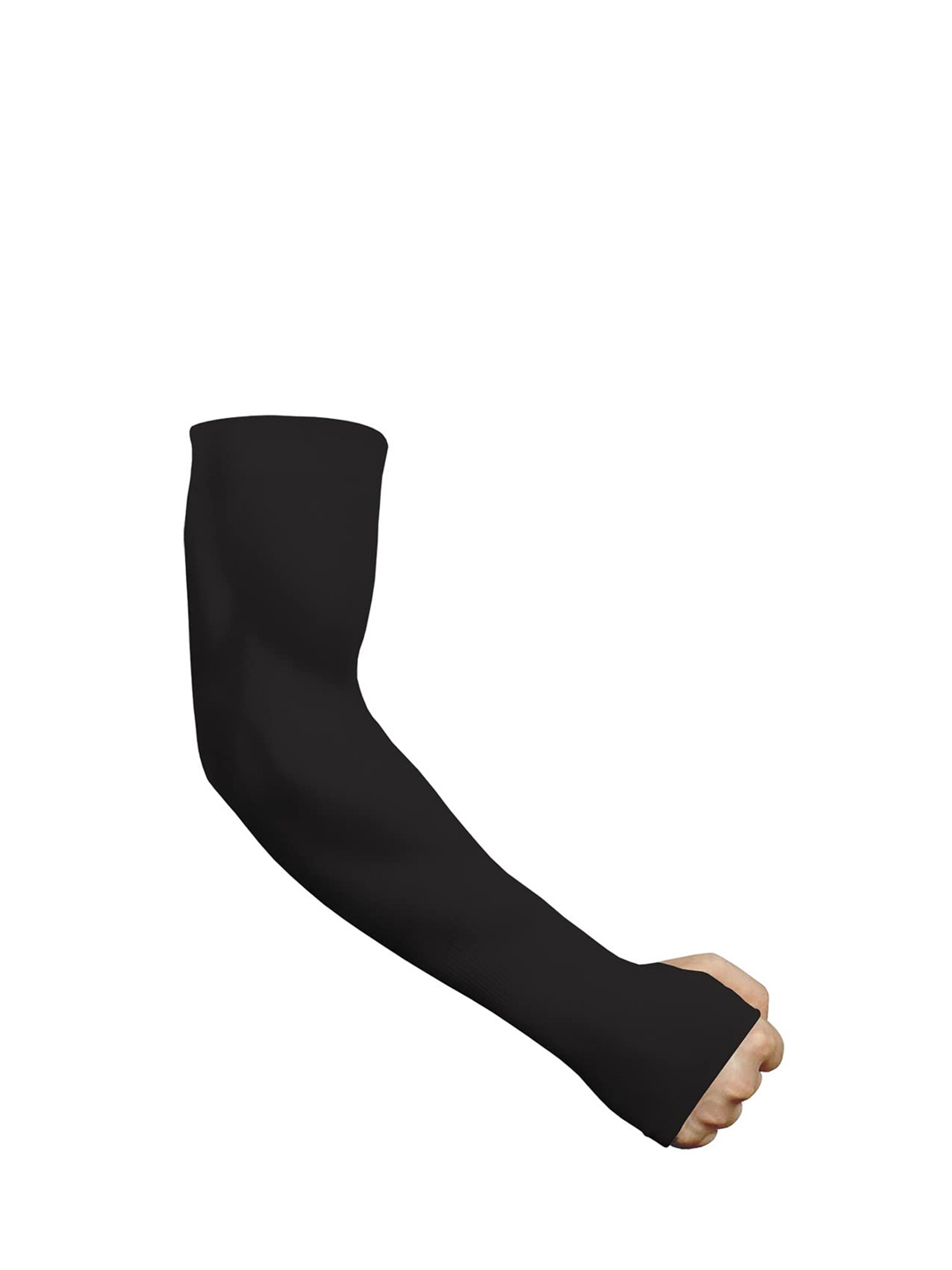 

CareDone Unisex UPF 50+ Breathable Fingerless Gloves, Black