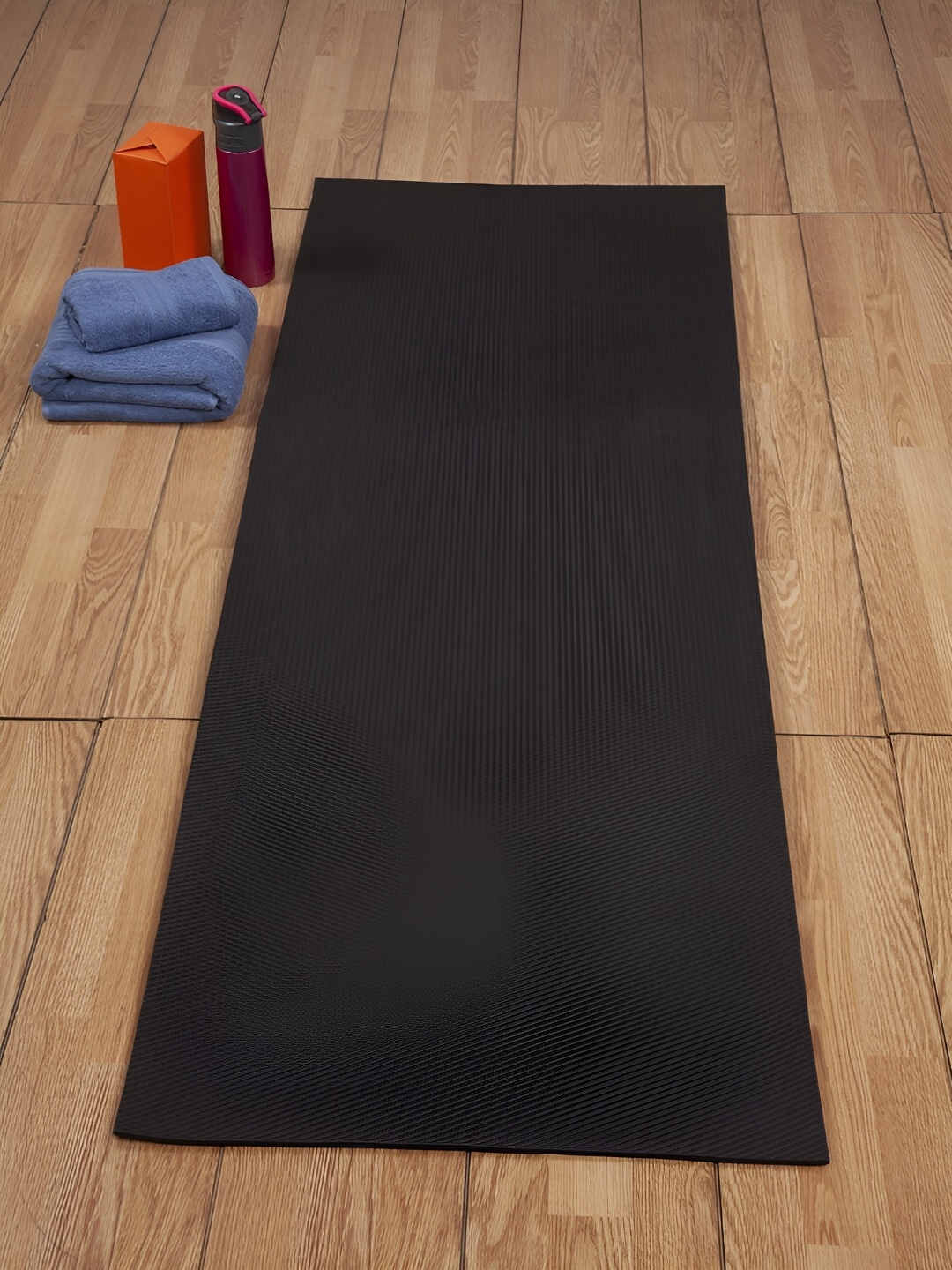 

HOSTA HOMES Textured Anti-Skid Yoga Mats, Black