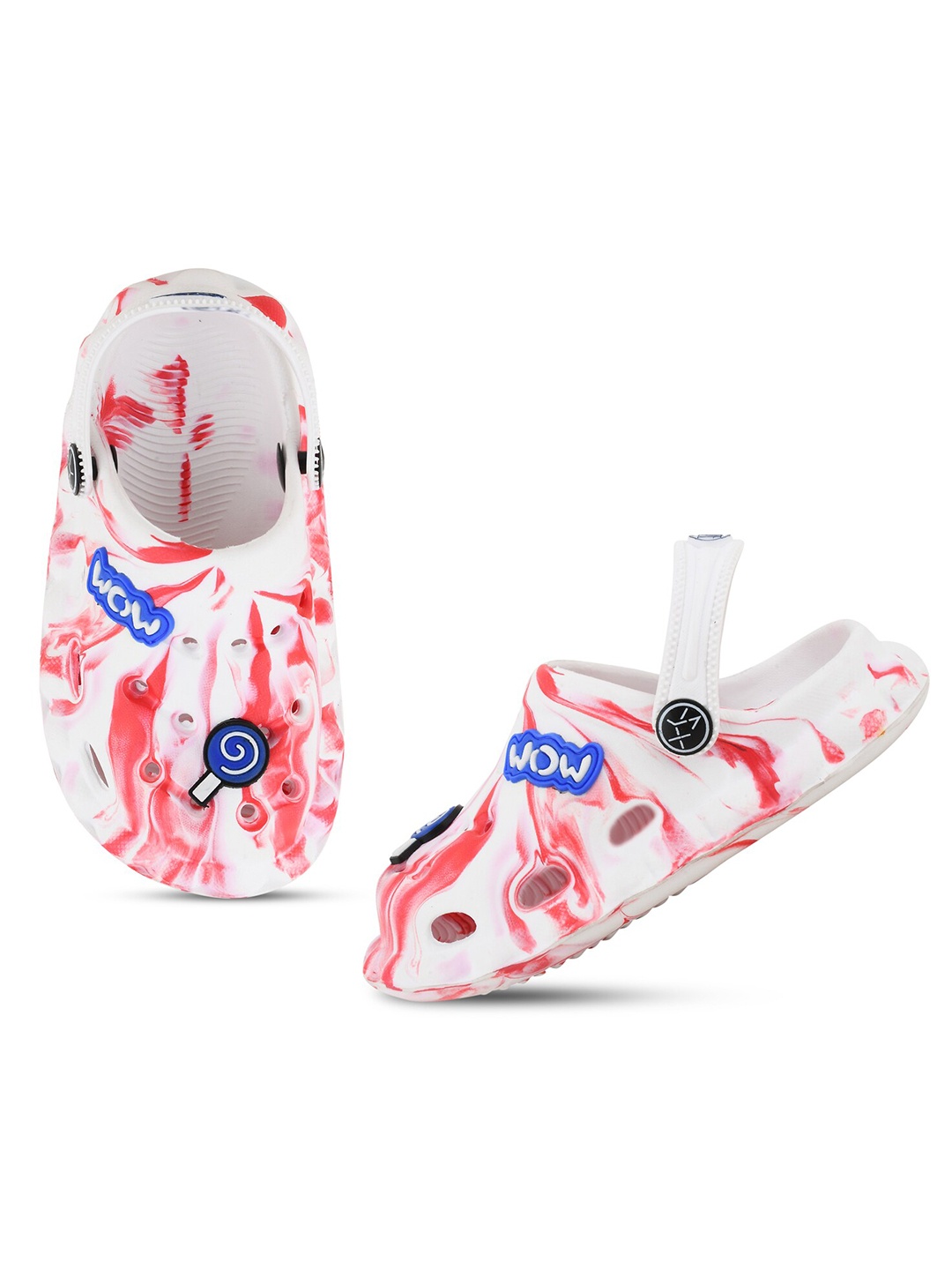 

Smartots Kids Self Design Croslite Clogs, White