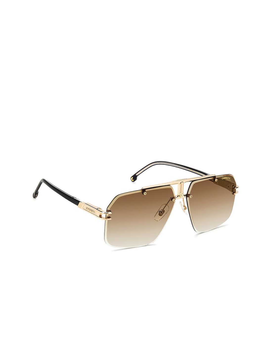 

Carrera Active Men Square Sunglasses With UV Protected Lens 716736771885, Brown