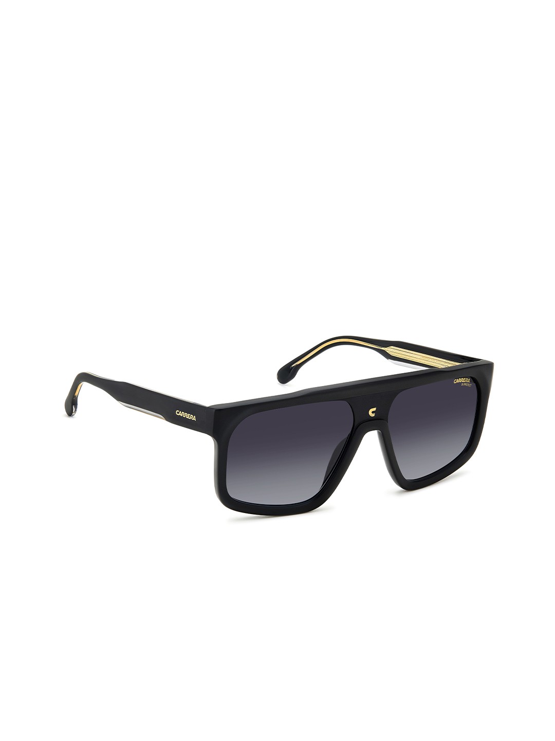

Carrera Unisex Rectangle Sunglasses With UV Protected Lens 716736854595, Grey