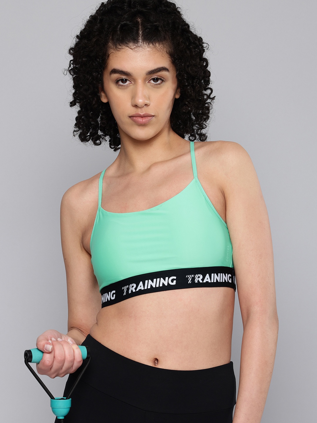 

Domyos By Decathlon Full Coverage Lightly Padded Sports Bra 8842072-Green