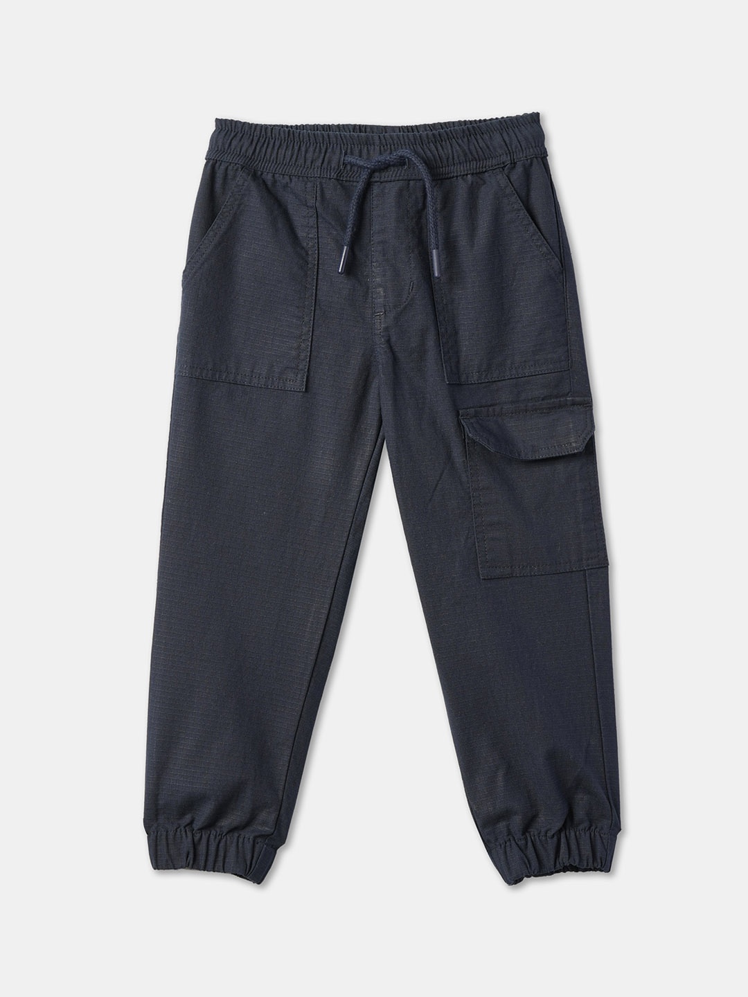

R&B Boys Cotton Joggers, Blue