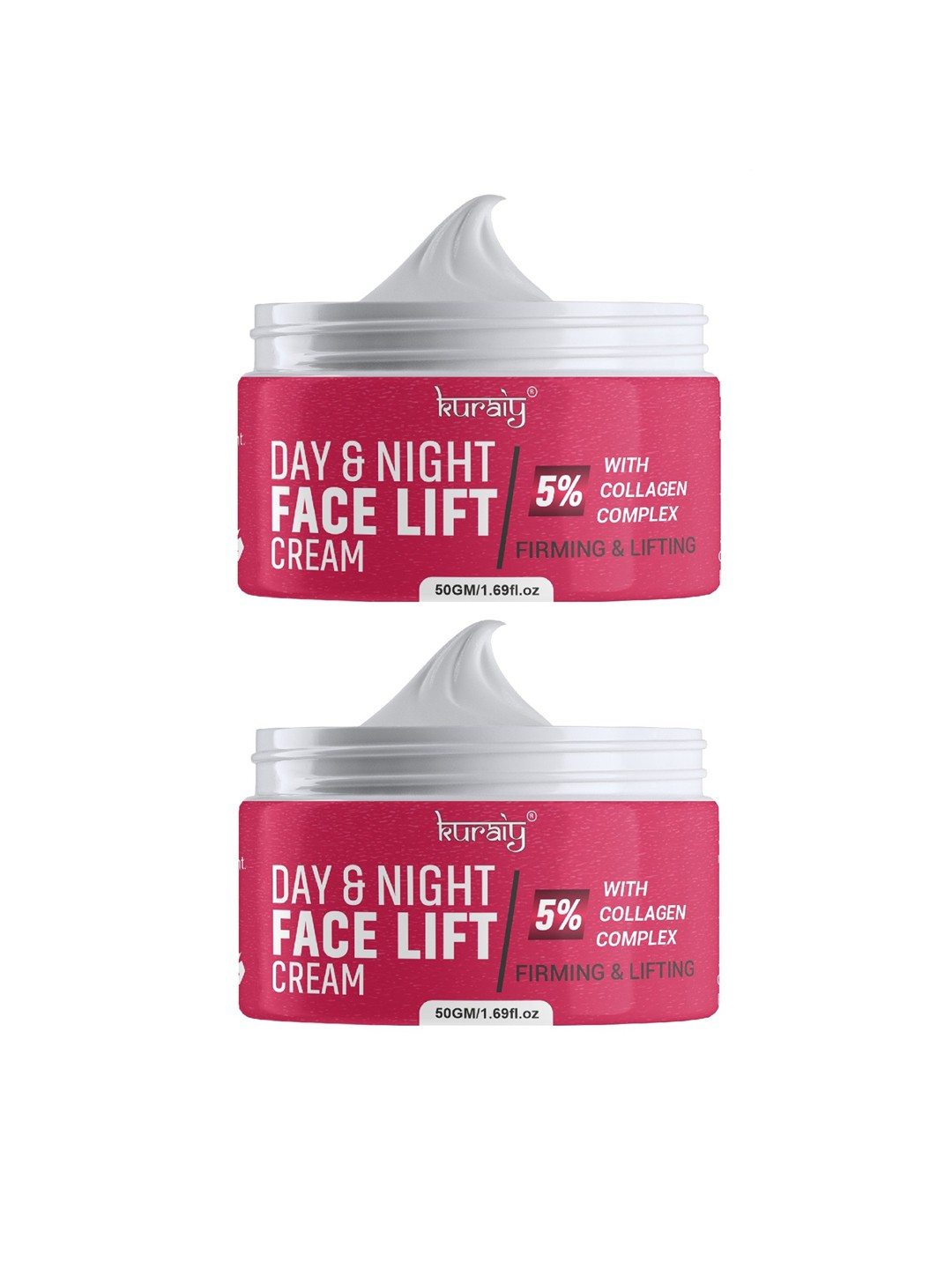 

KURAIY Day & Night Face Lift Cream - 50g, Orange