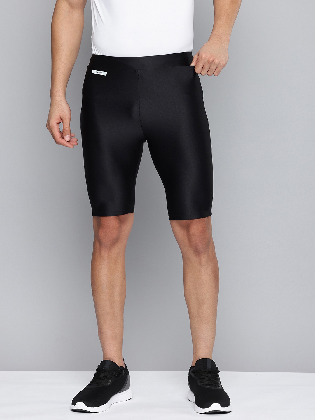 

Kalenji By Decathlon Men Running Shorts, Black