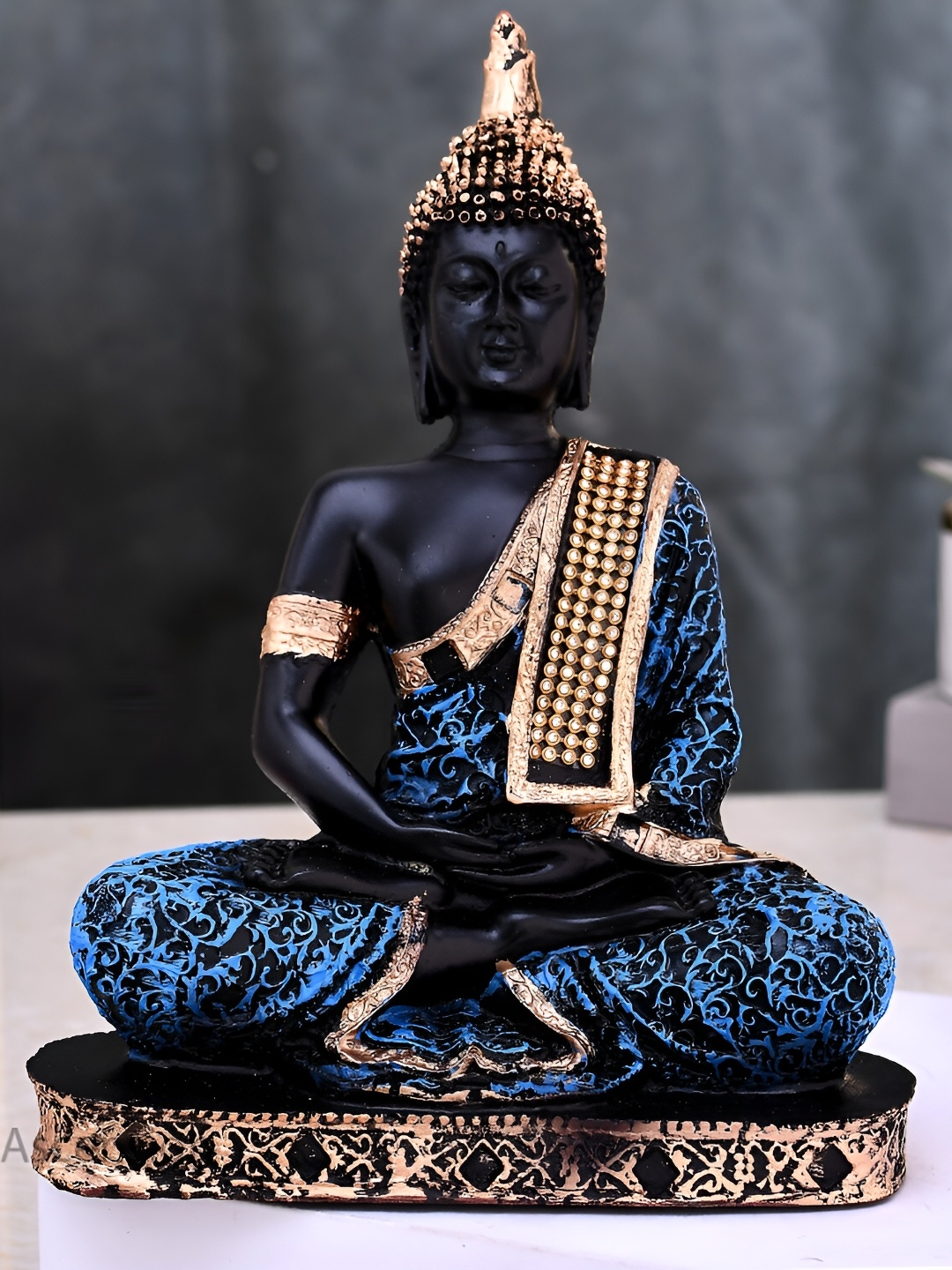 

Ascension Blue Buddha Figurine Showpiece