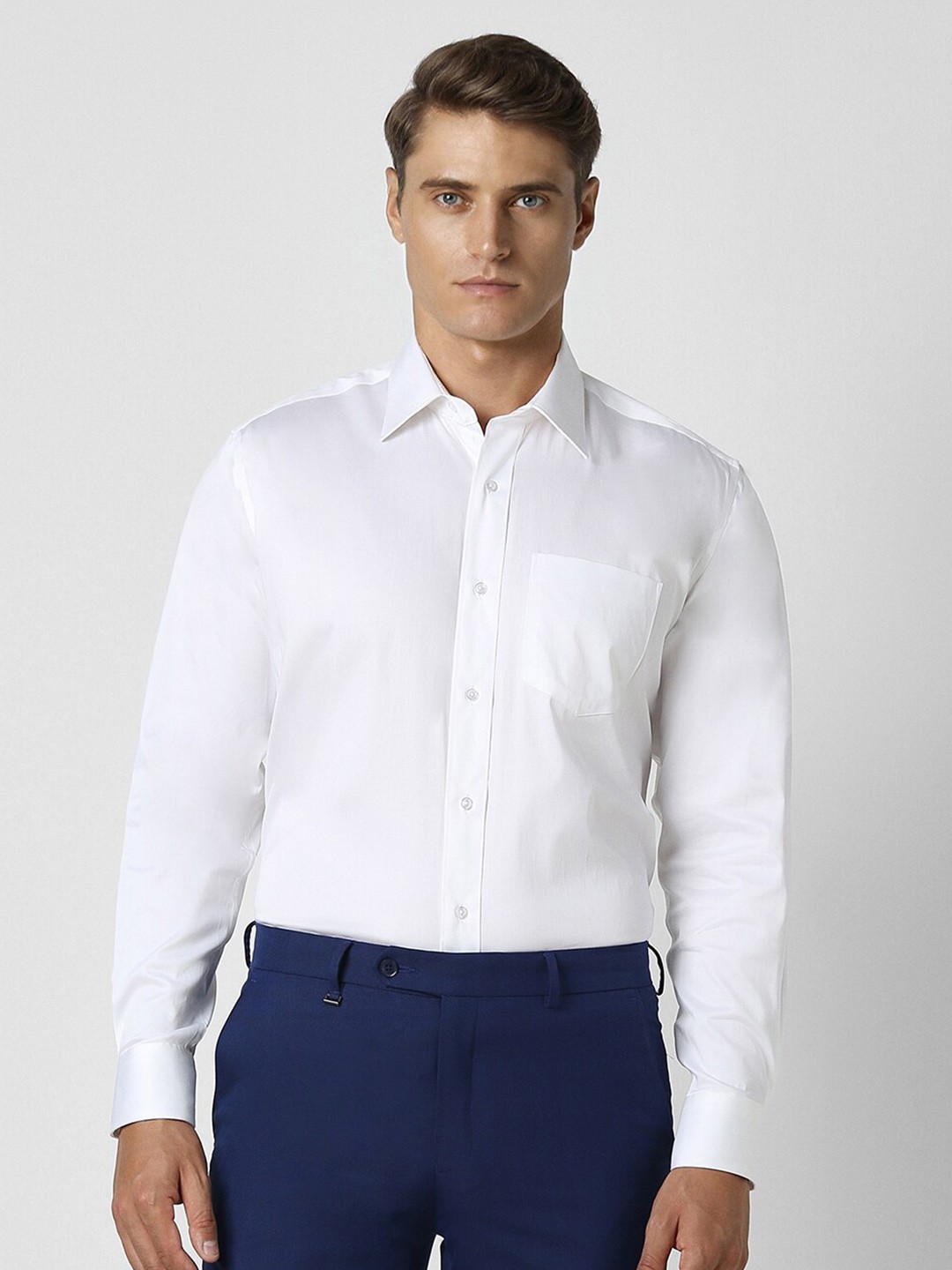 

Van Heusen Classic Fit Spread Collar Formal Shirt, White