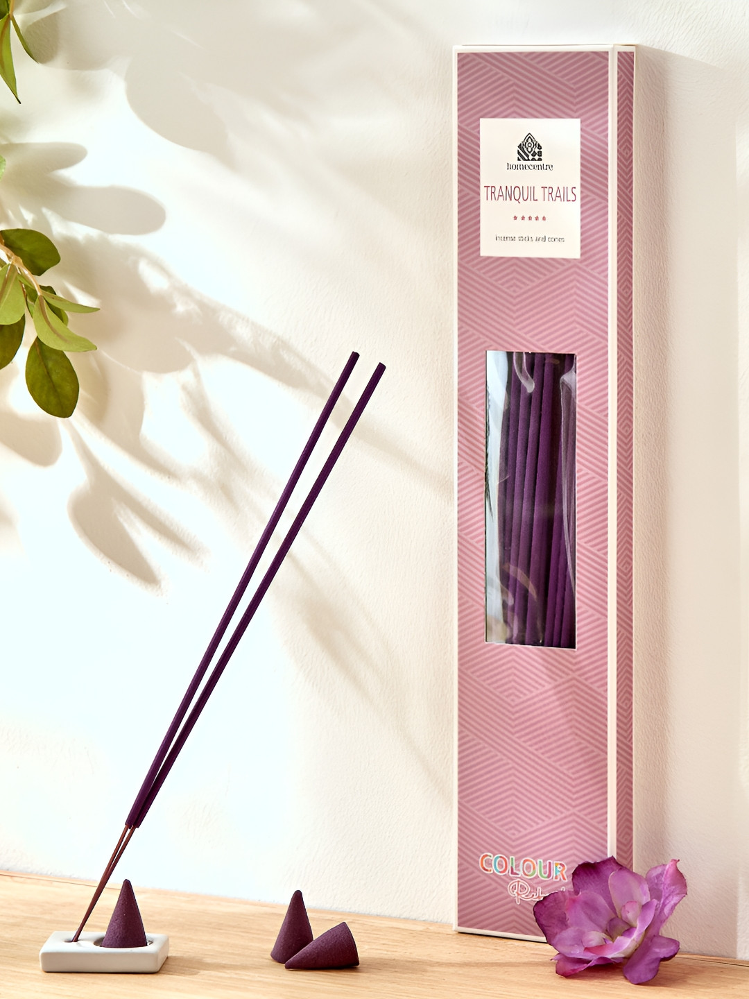 

Home Centre Purple 31 Pieces Incense Stick with Holder
