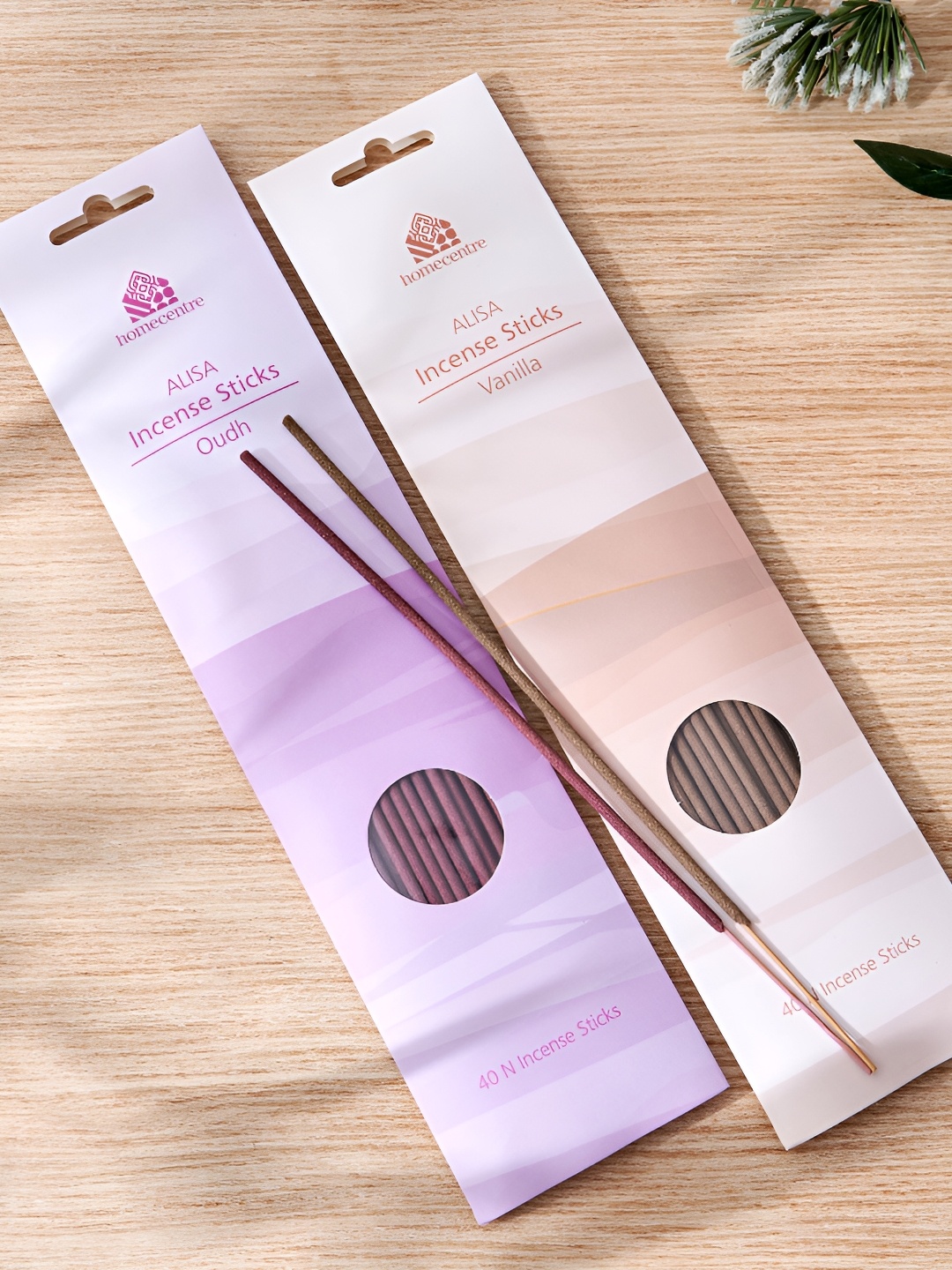 

Home Centre Alisa 2 Pieces Pink Oudh and Vanilla Incense Stick, Multi