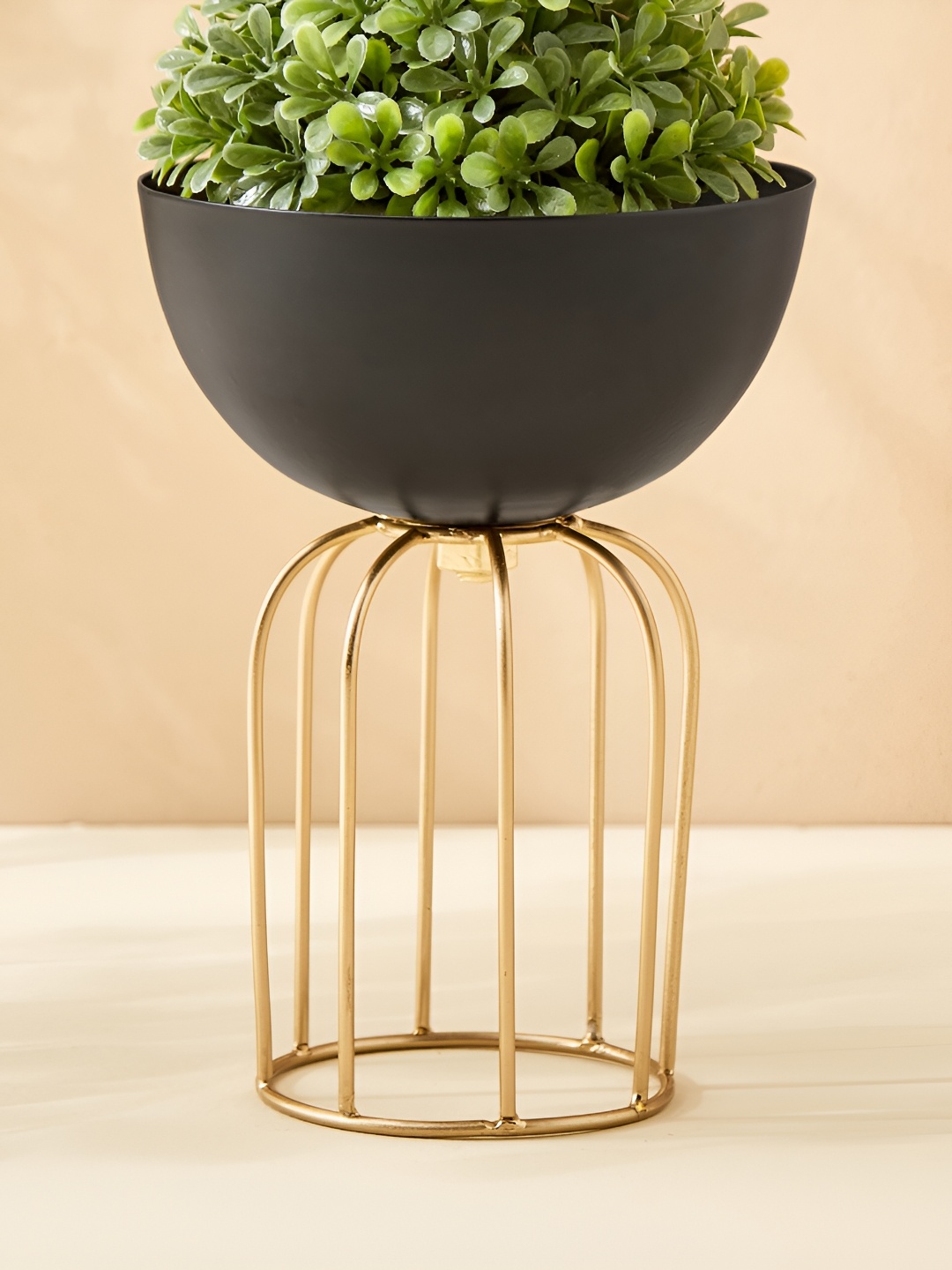 

Home Centre Gloria Black Metal Planter