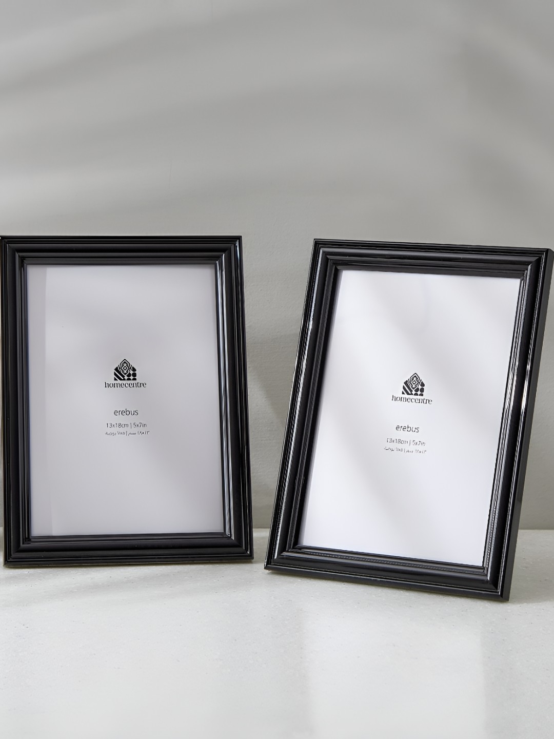 

Home Centre Sepia Detroit Black 2 Pieces Table Photo Frames