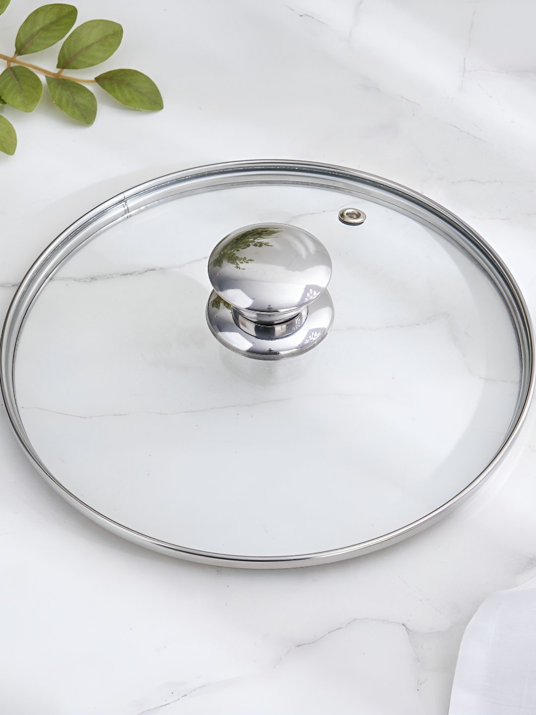 

Home Centre Adalyn Grit Transparent Glass Lid