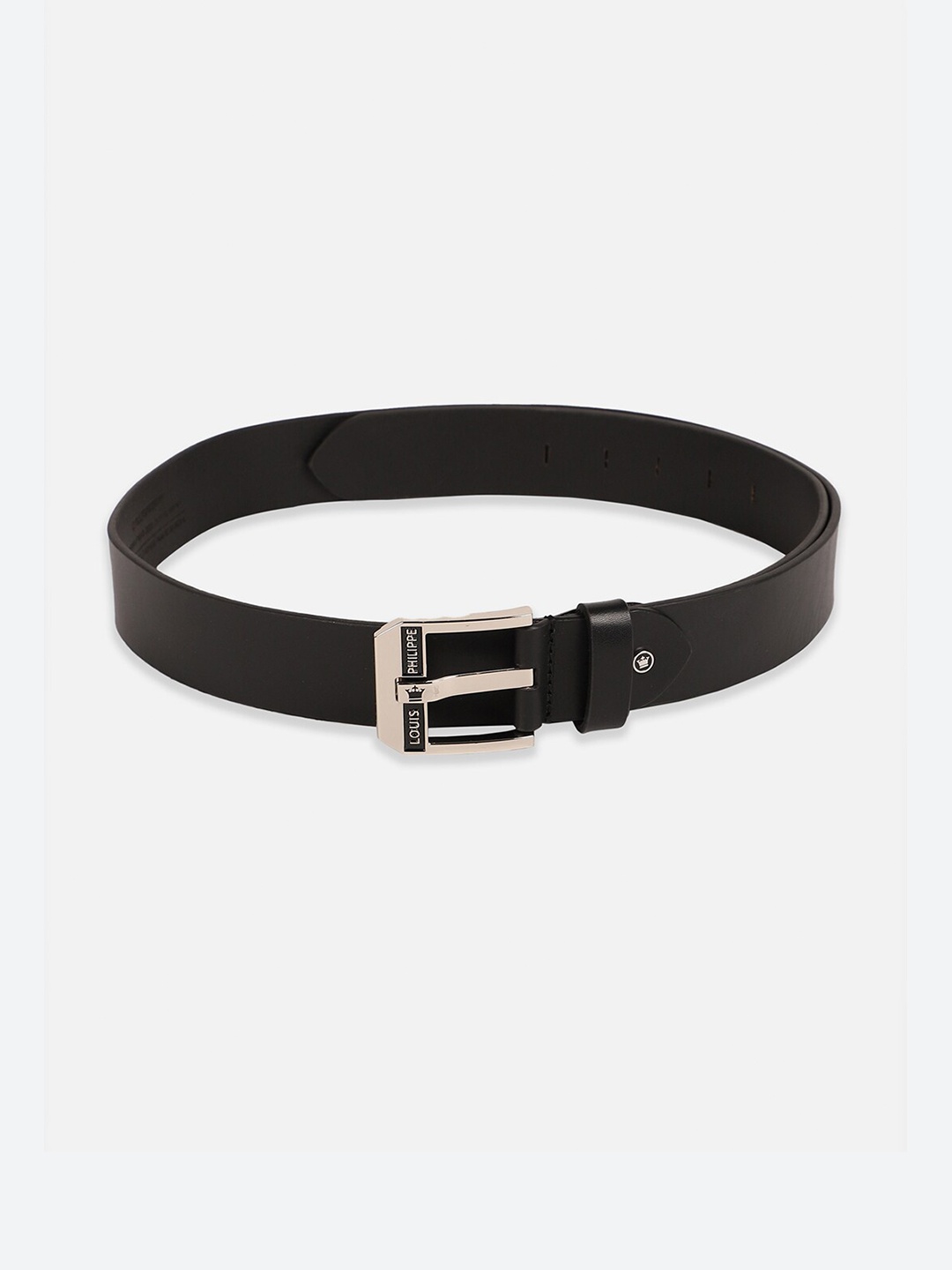 

Louis Philippe Sport Men Leather Formal Belt, Black