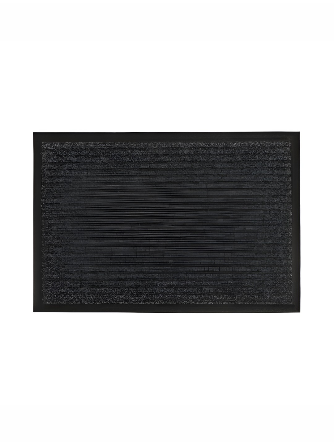 

Sapana Carpet-Mats Black Textured Anti-Skid Doormat