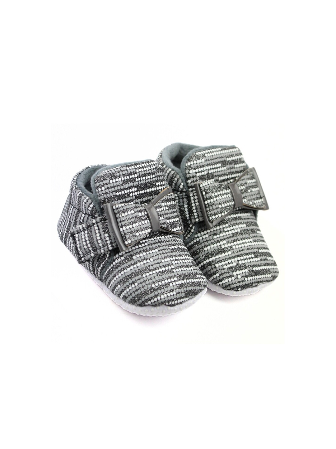 

BAESD Infants Girls Cotton Booties, Grey