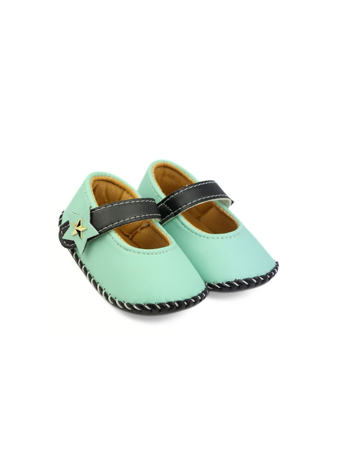 

BAESD Infants Girls Sling Back Booties, Green