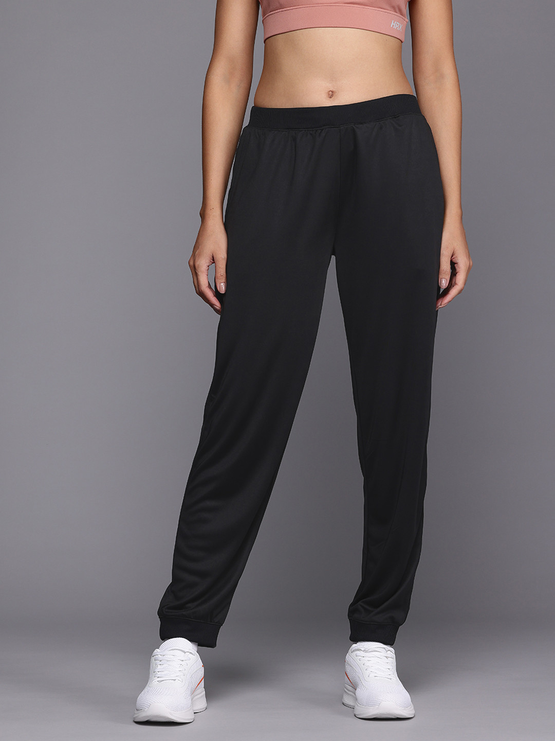 

HRX by Hrithik Roshan Women Rapid-Dry Running Joggers, Black